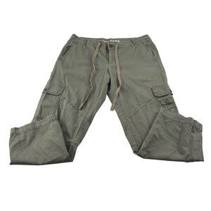 Dockers Womens Cargo Pants Size 10 Olive Green Cotton Casual